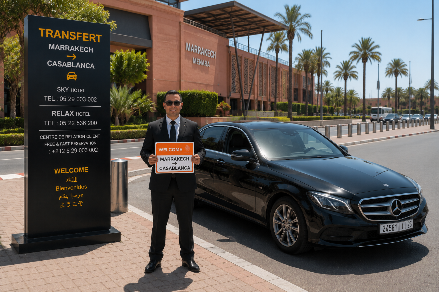 Marrakech → Casablanca Transfer
